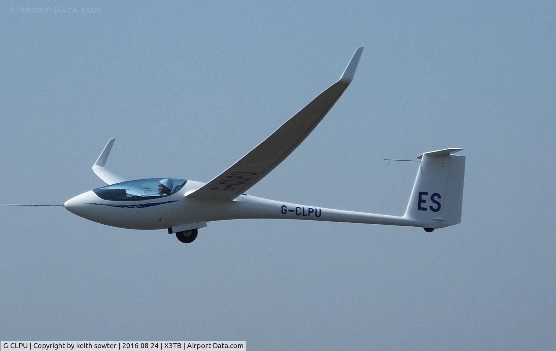 G-CLPU, Schleicher ASW-27-18E C/N 29709, Aeroto launch