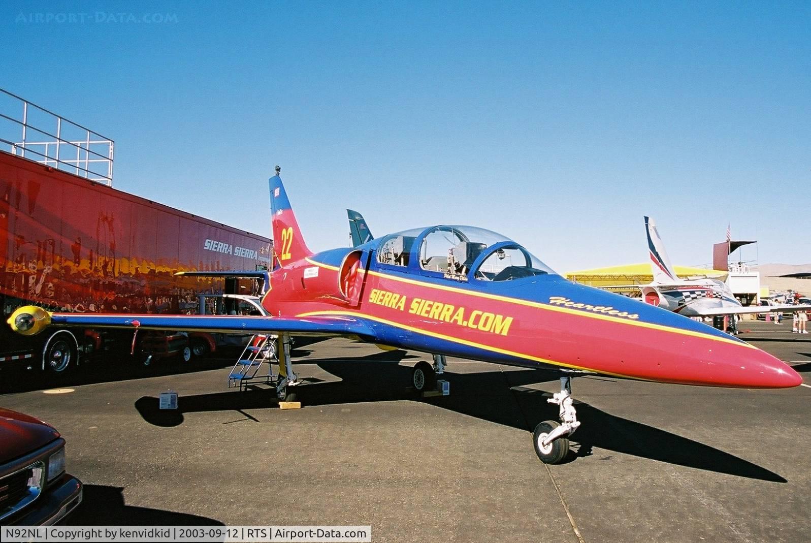 N92NL, 1981 Aero L-39 Albatros C/N 131847, At the 2003 Reno Air Races.