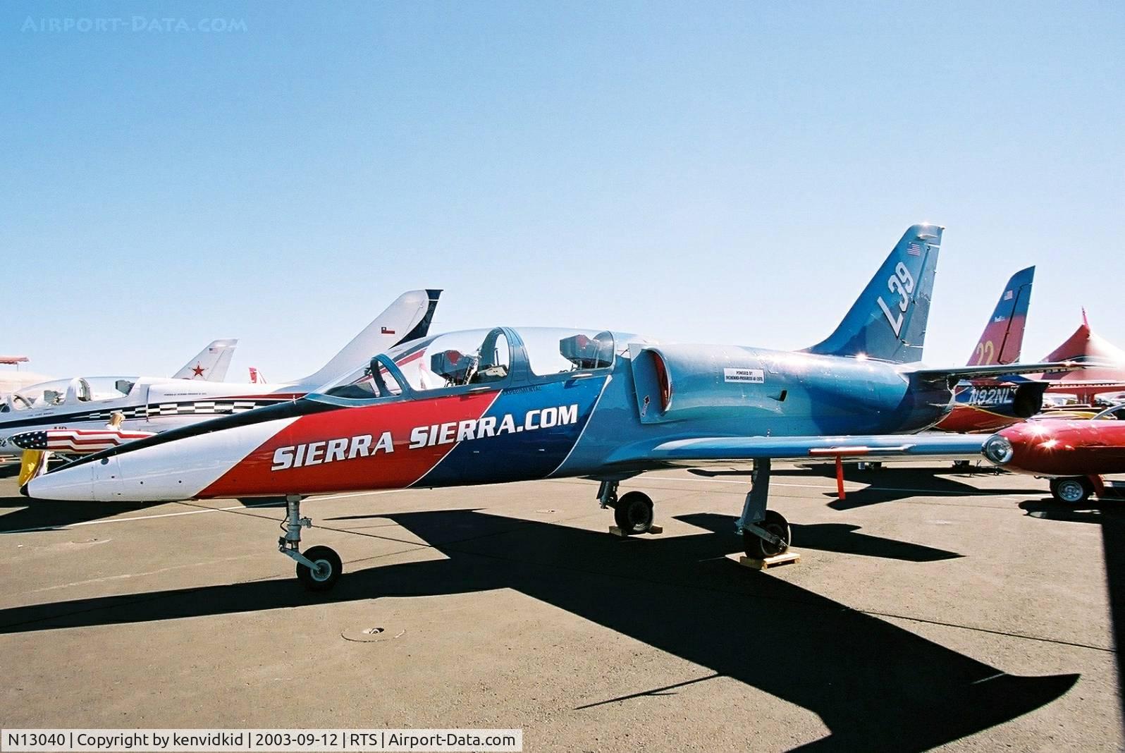 N13040, 1984 Aero L-39C Albatros C/N 432903, At the 2003 Reno Air Races.
