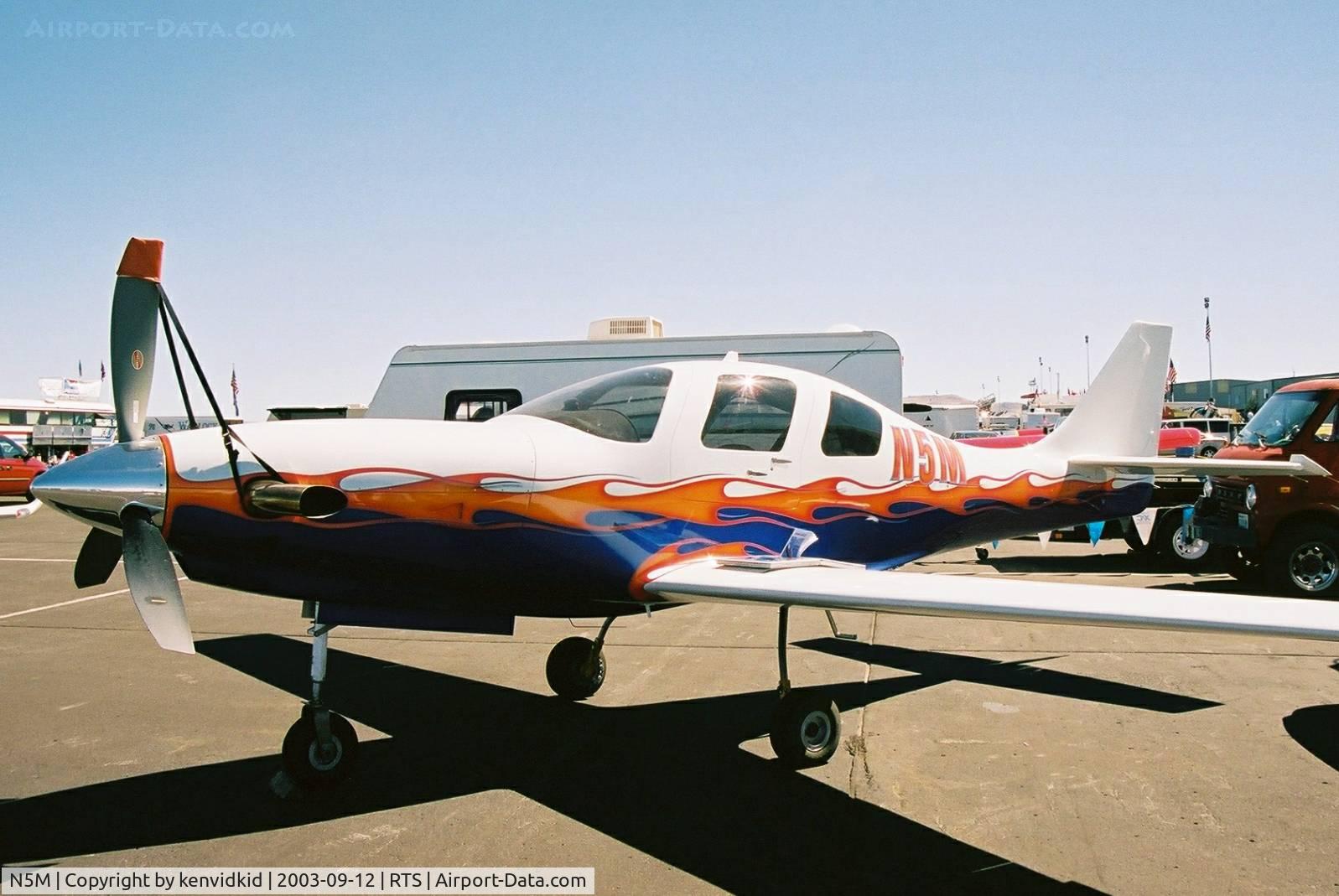 N5M, 2003 Lancair IV-P Turbo C/N LIV-490, At the 2003 Reno Air Races.