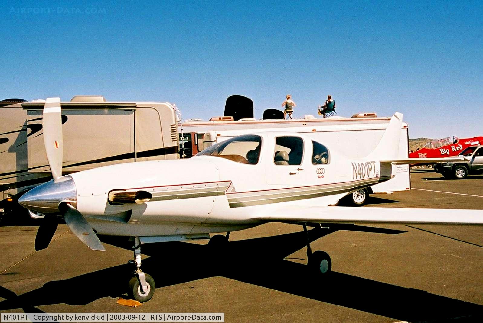 N401PT, 2002 Lancair IV-P C/N LIV-408, At the 2003 Reno Air Races.