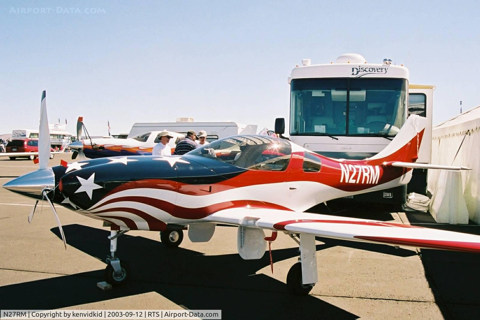 N27RM, 2003 Lancair Legacy C/N L2K-179, At the 2003 Reno Air Races.
