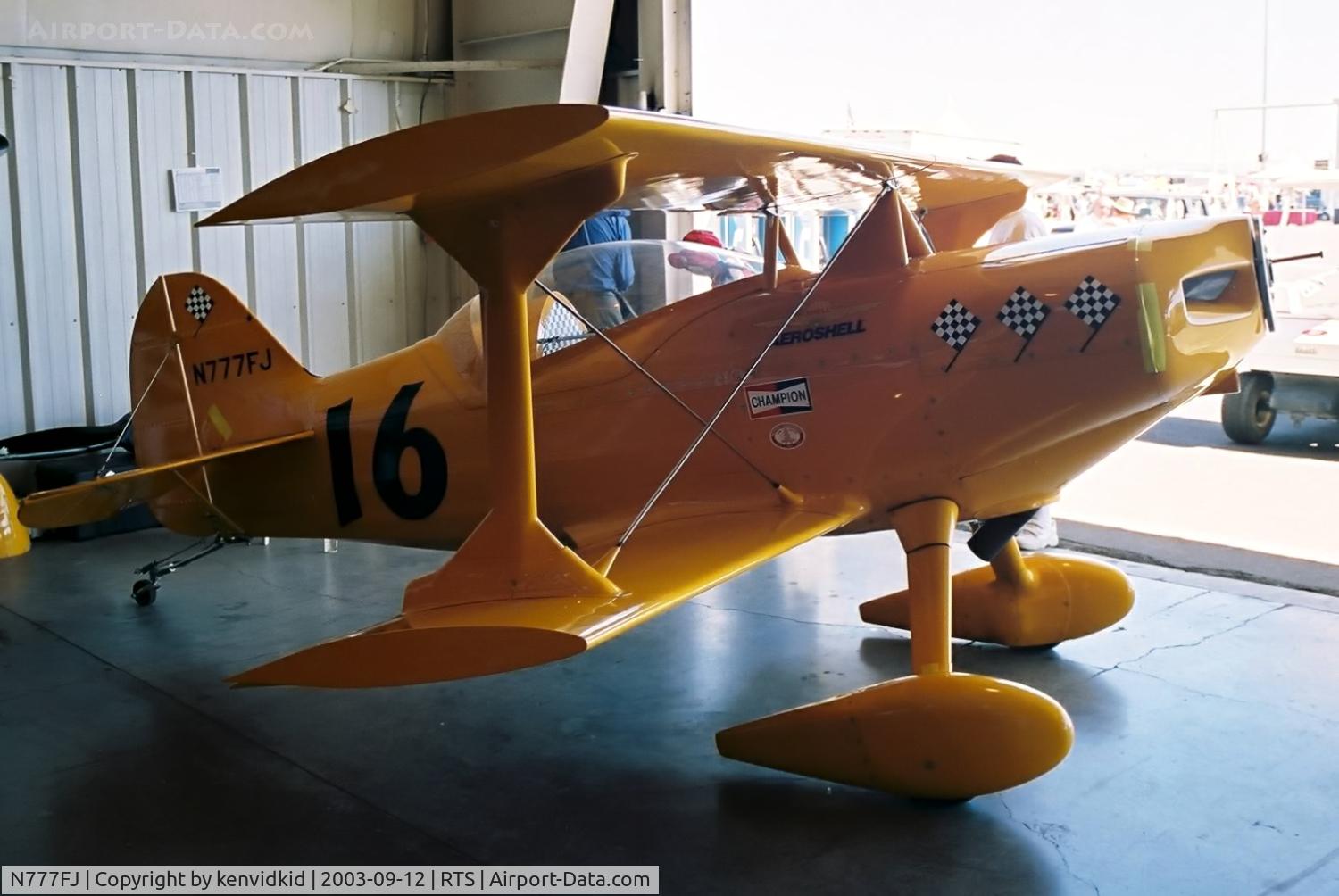 N777FJ, 2002 Mong Jerant Racer C/N FJ-1, At the 2003 Reno Air Races.