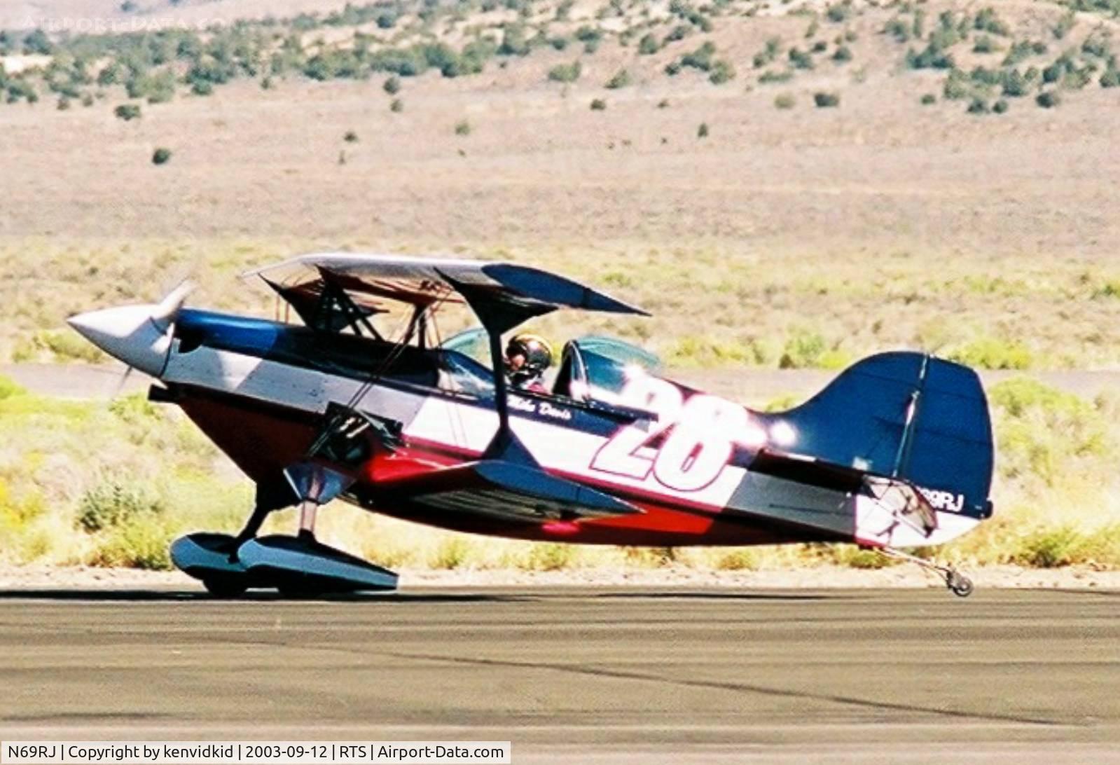 N69RJ, 1972 Pitts S-1S Special C/N 2H, At the 2003 Reno Air Races.