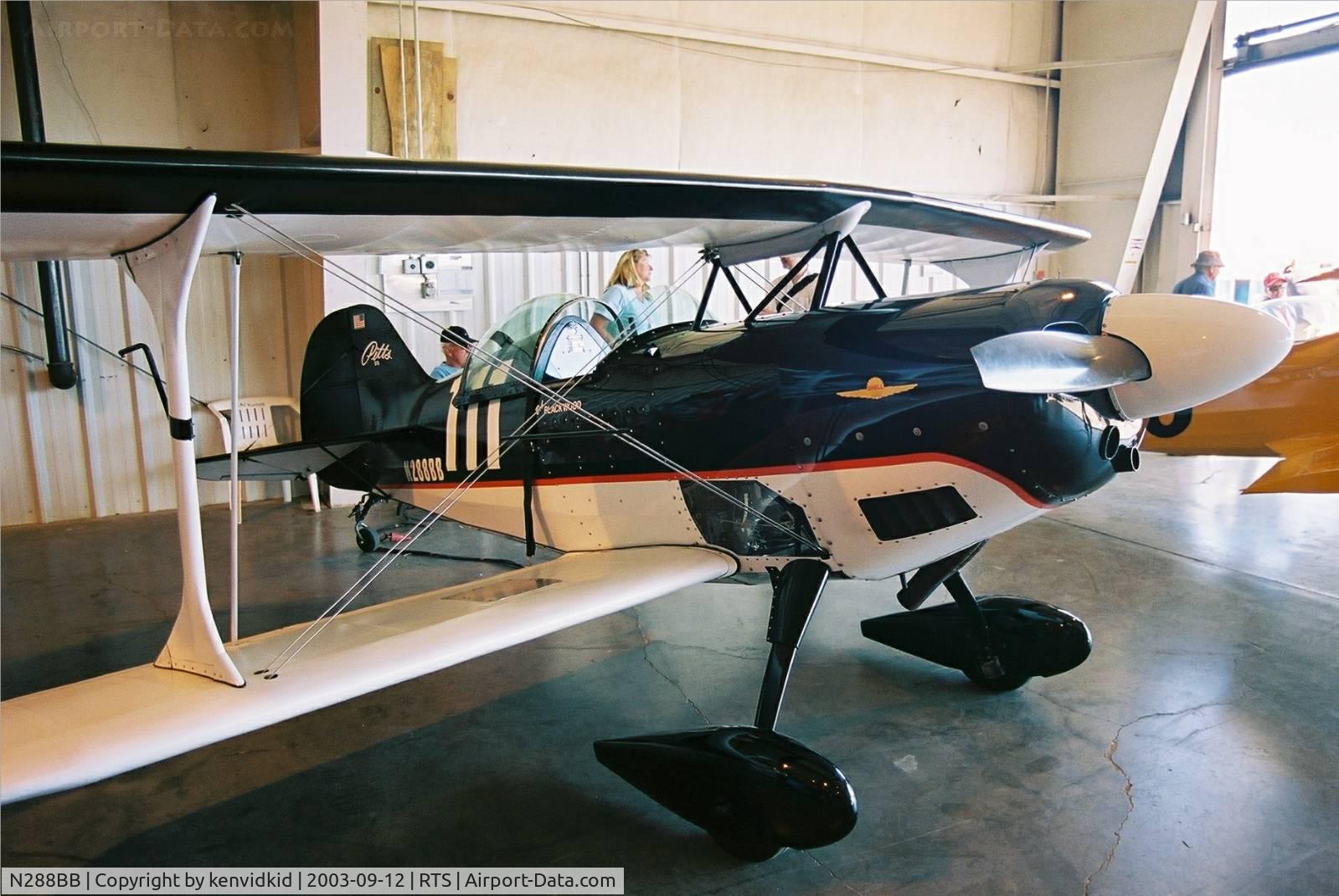 N288BB, 1979 Pitts S-1S Special C/N 8-0009, At the 2003 Reno Air Races.