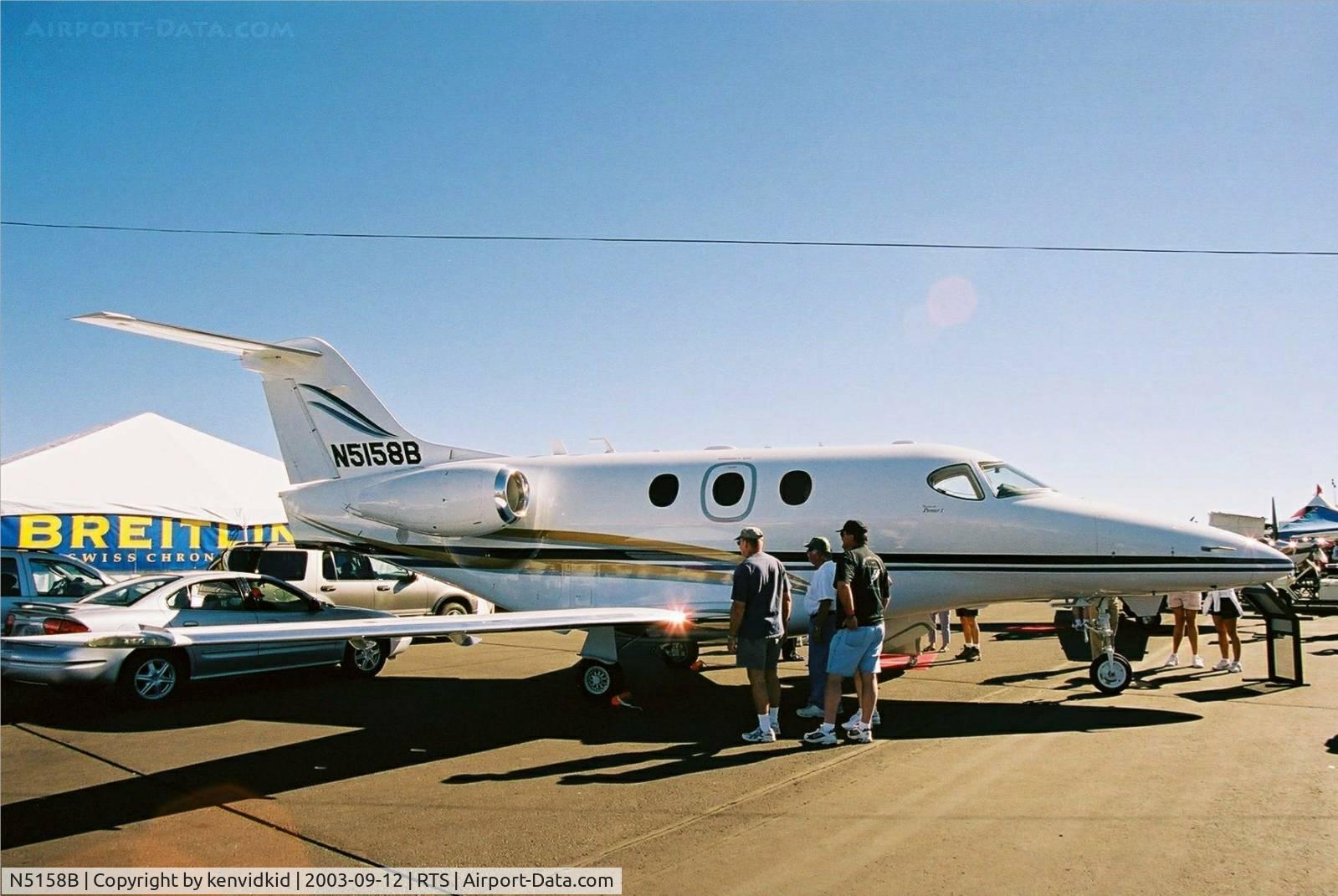 N5158B, 2001 Raytheon 390 Premier I C/N RB-82, At the 2003 Reno Air Races.