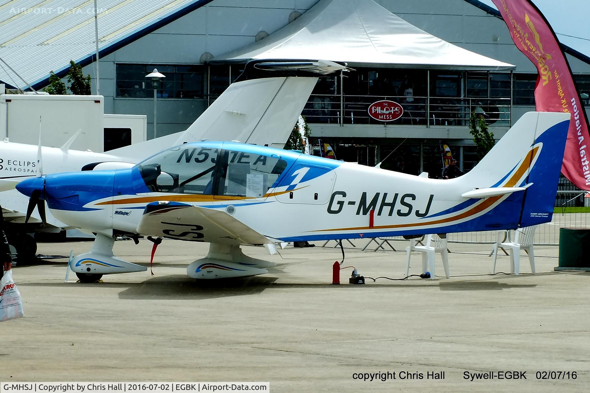 G-MHSJ, 2015 Robin DR-400-140B Major C/N 2682, at Aeroexpo 2016