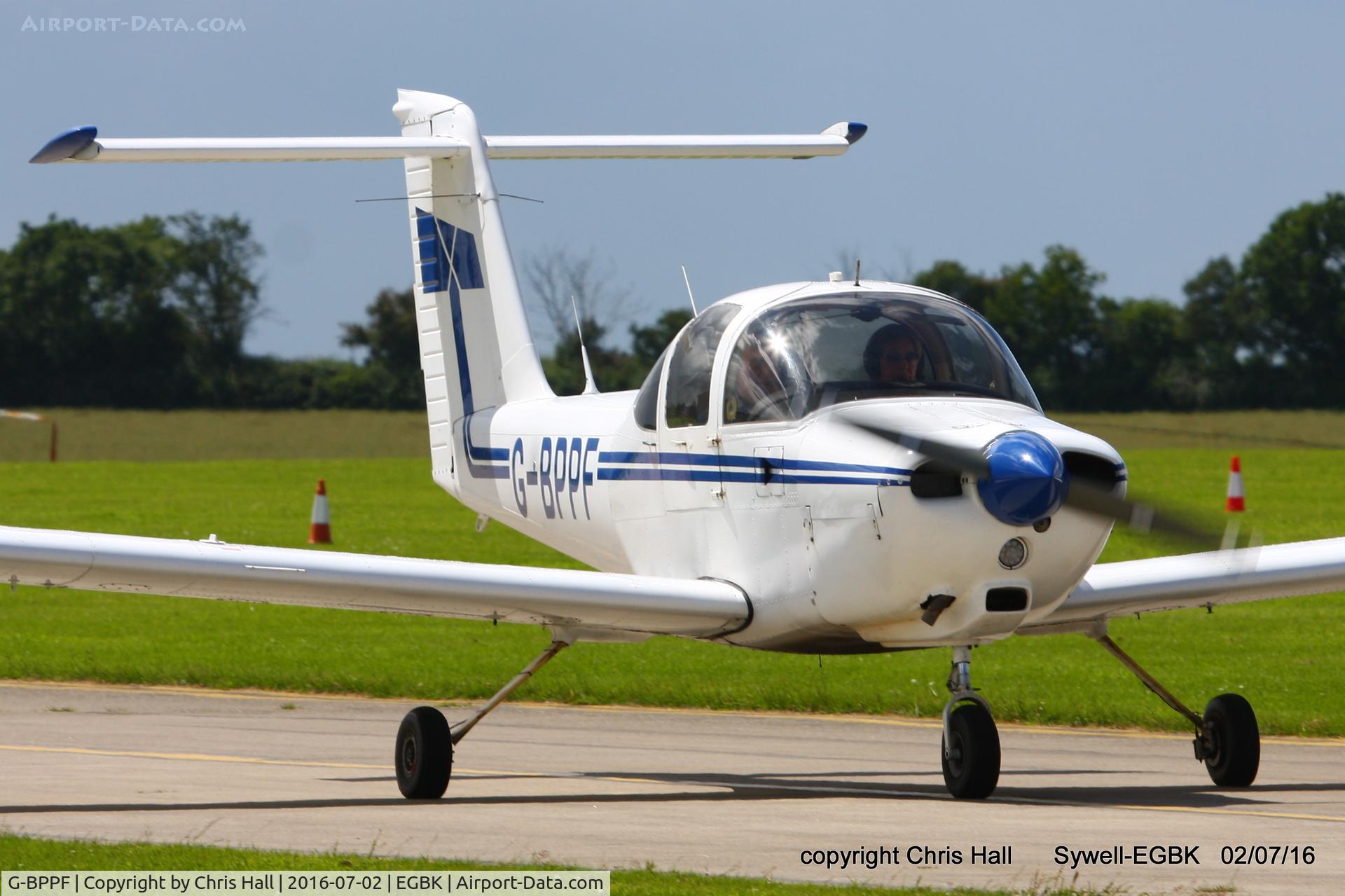 G-BPPF, 1979 Piper PA-38-112 Tomahawk Tomahawk C/N 38-79A0578, at Aeroexpo 2016