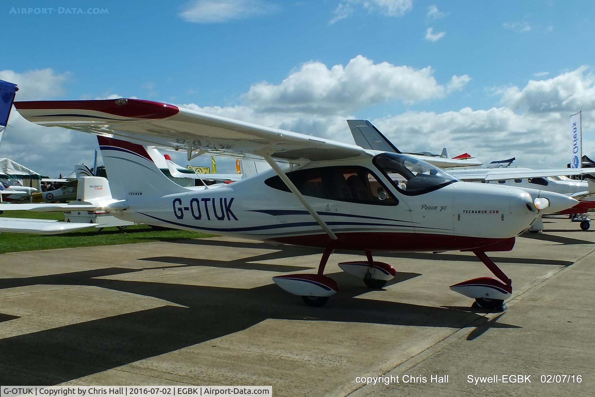 G-OTUK, 2015 Tecnam P-2008JC C/N 1052, at Aeroexpo 2016