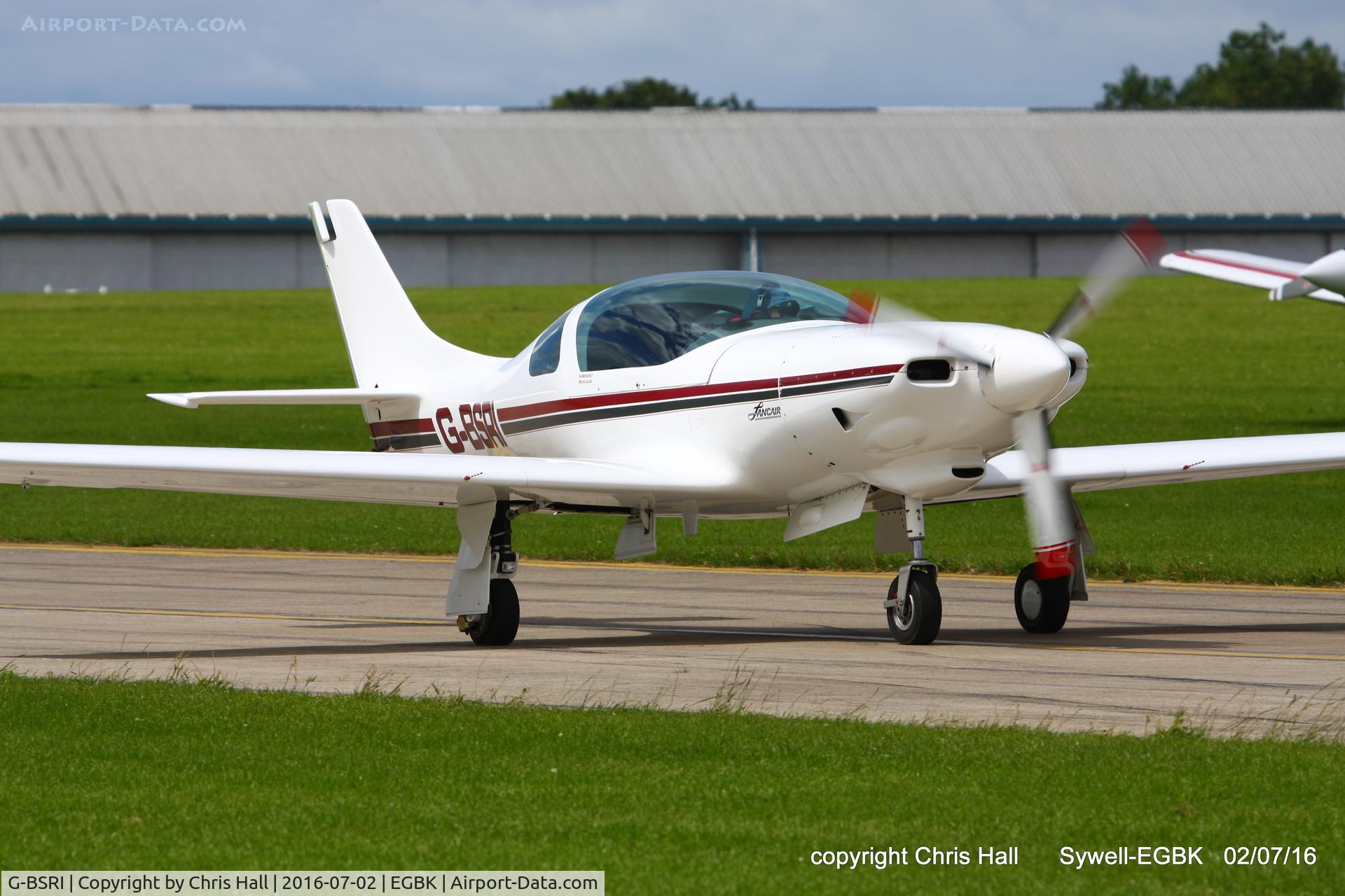 G-BSRI, 1992 Lancair 235 C/N PFA 191-11467, at Aeroexpo 2016