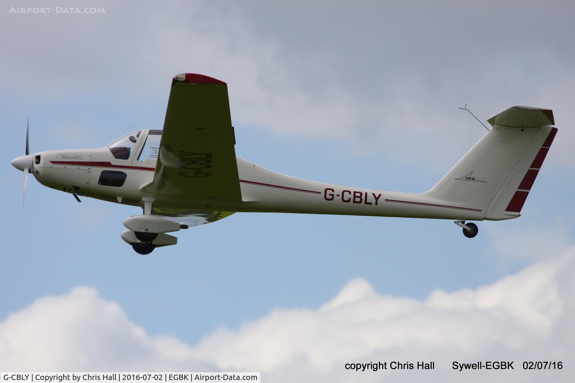 G-CBLY, 1985 Grob G-109B C/N 6403, at Aeroexpo 2016