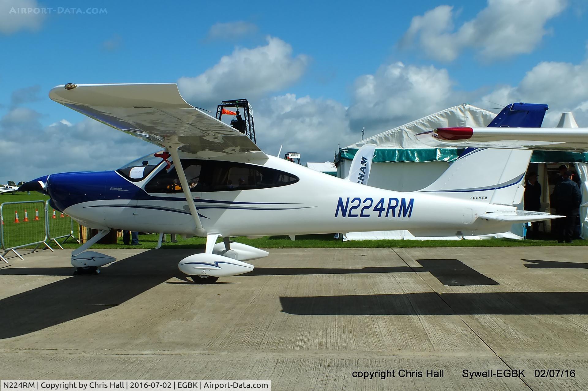 N224RM, 2016 Tecnam P-2010 C/N 031/US, at Aeroexpo 2016