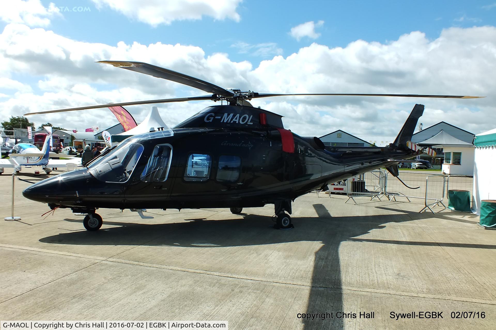 G-MAOL, 2012 AgustaWestland AW-109SP Grand New C/N 22271, at Aeroexpo 2016