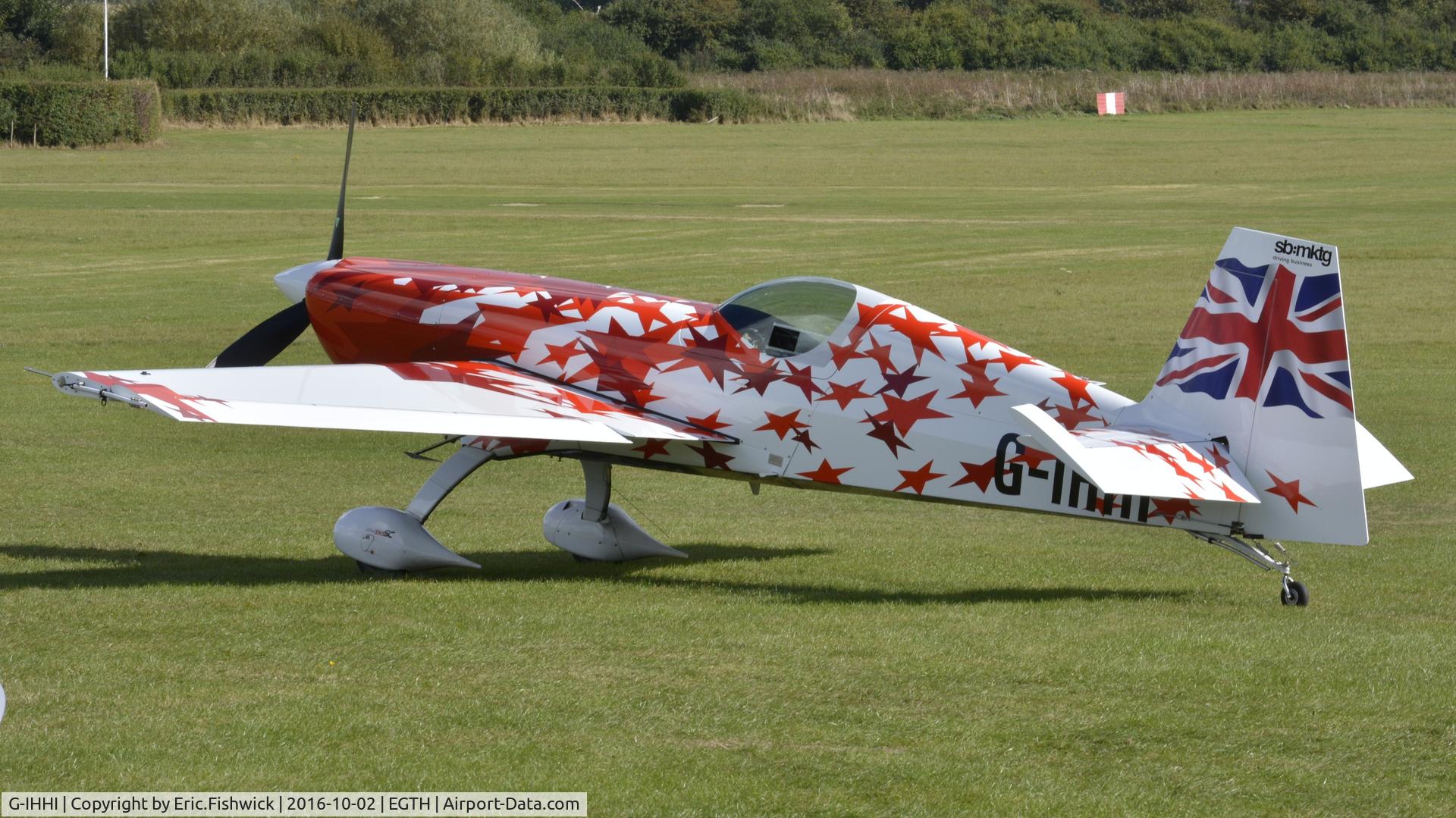 G-IHHI, 2016 Extra EA-300SC C/N SC060, 1. G-IHHI at Shuttleworth Collection's magnificent 'Season Finale,' October, 2016.