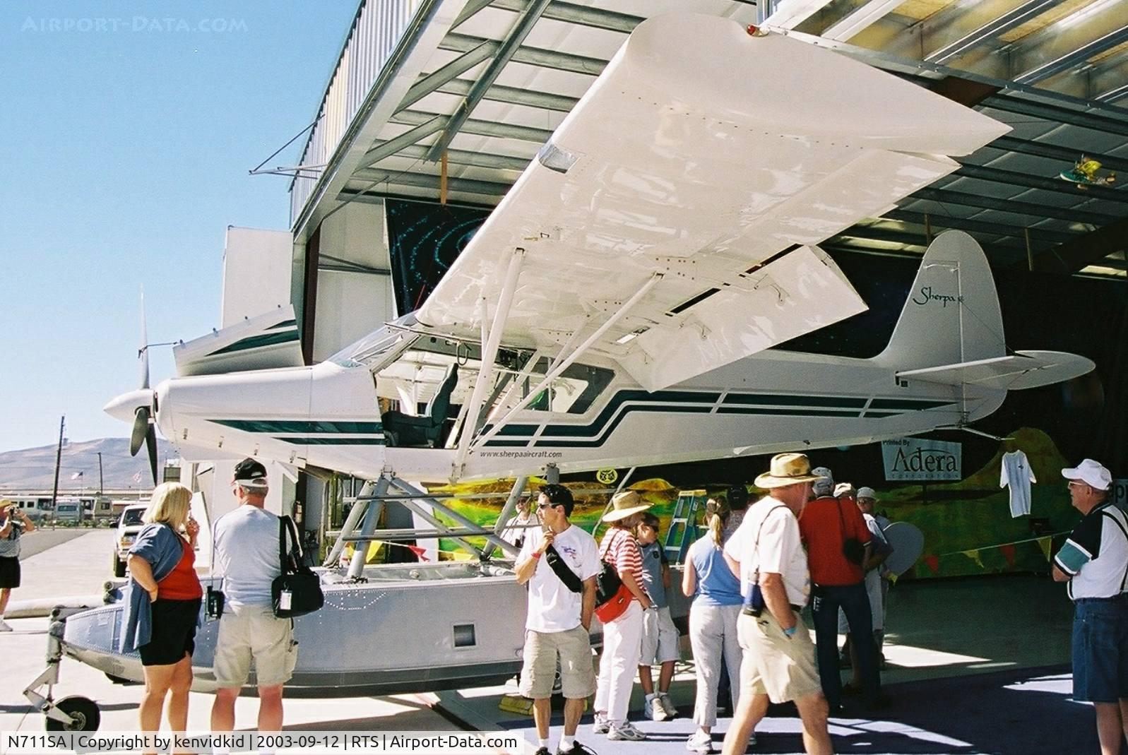 N711SA, 1995 Sherpa K500 C/N 0001, At the 2003 Reno Air Races.