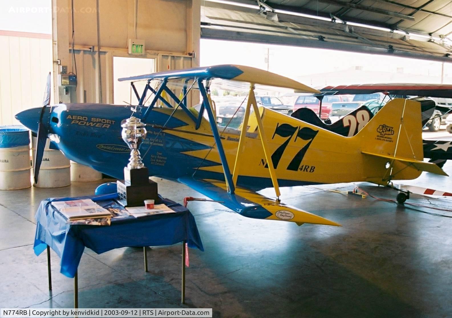 N774RB, 1991 Smith DSA-1 Miniplane C/N 1 (N774RB), At the 2003 Reno Air Races.