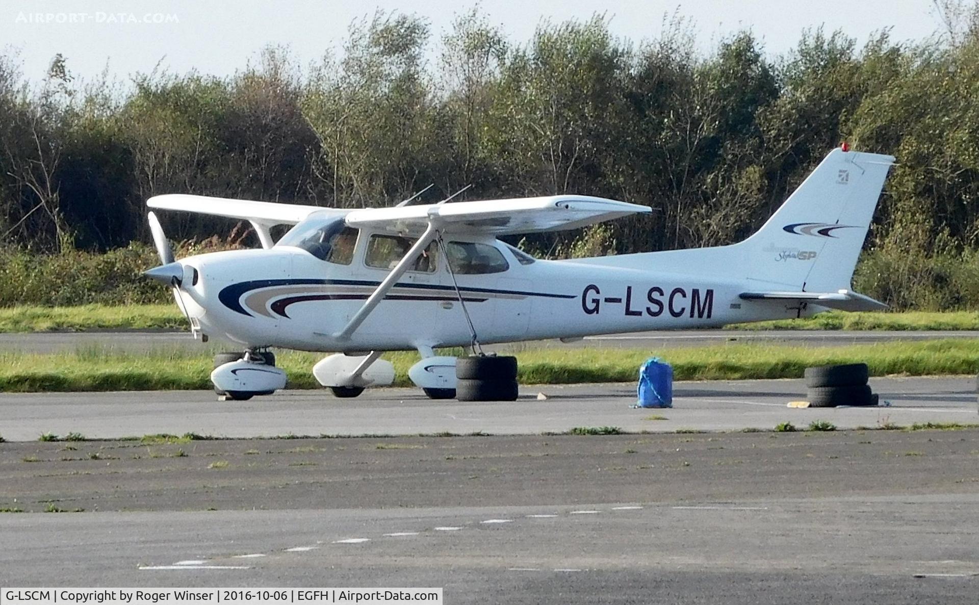 G-LSCM, 2000 Cessna 172S Skyhawk SP C/N 172S-8445, Visiting Cessna Millennium Skyhawk SP.