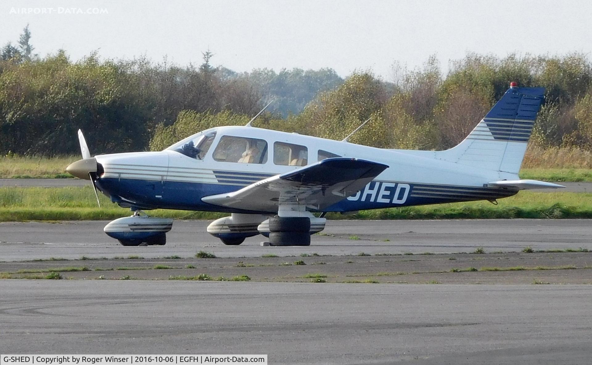 G-SHED, 1978 Piper PA-28-181 Cherokee Archer II C/N 28-7890068, Visiting Archer II.