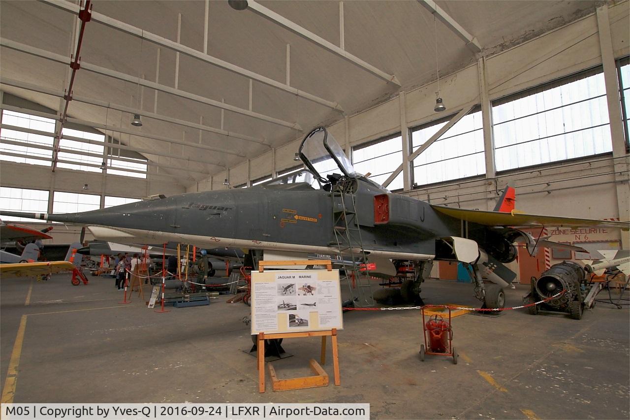 M05, Sepecat Jaguar M C/N M05, The only one prototype of Sepecat Jaguar M, Preserved at Naval Aviation Museum, Rochefort-Soubise airport (LFXR)
