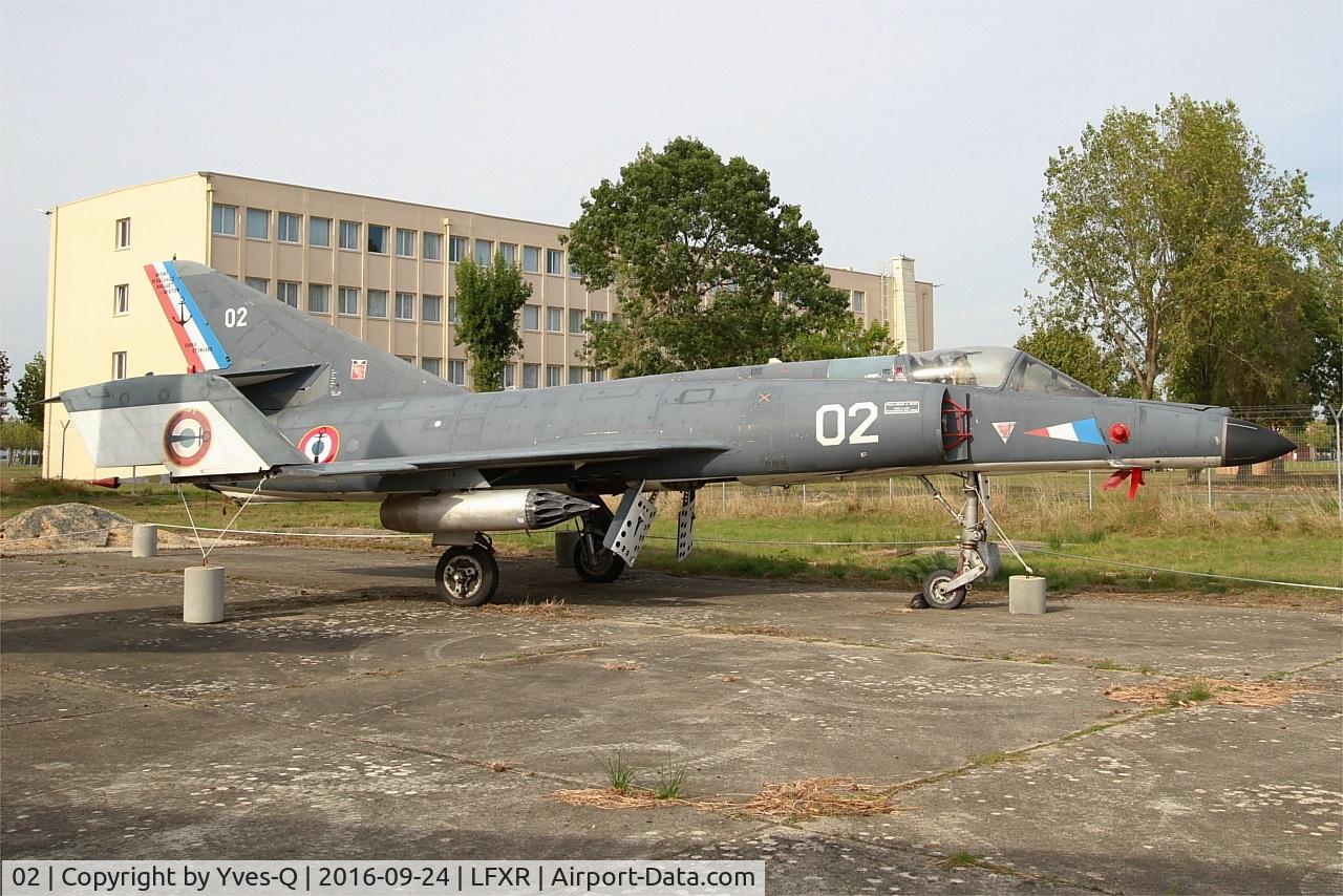 02, 1974 Dassault Super Etendard C/N 02, Dassault Super Etendard prototype, Preserved at Naval Aviation Museum, Rochefort-Soubise airport (LFXR)