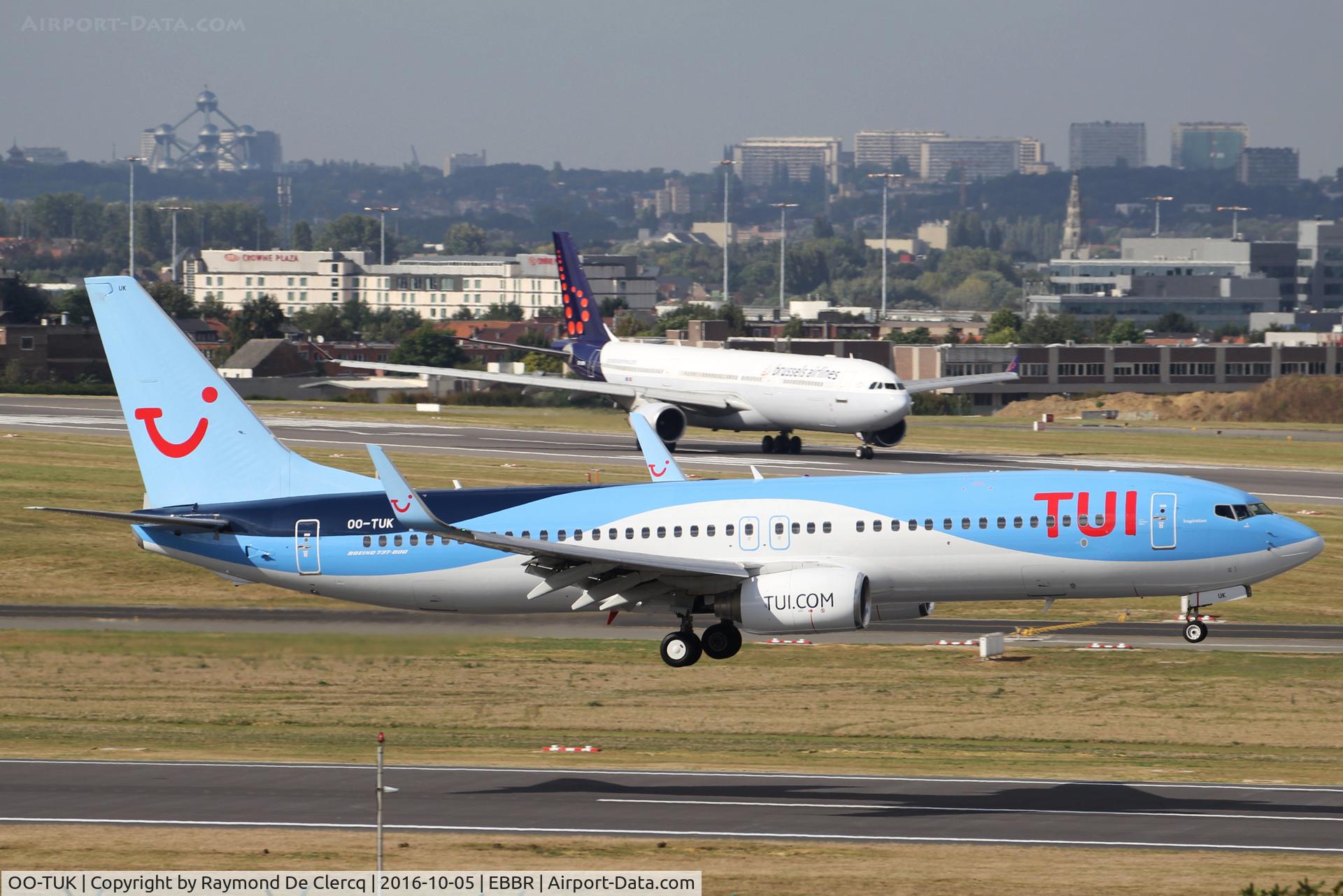OO-TUK, 2011 Boeing 737-86J C/N 36119, OO-TUK  