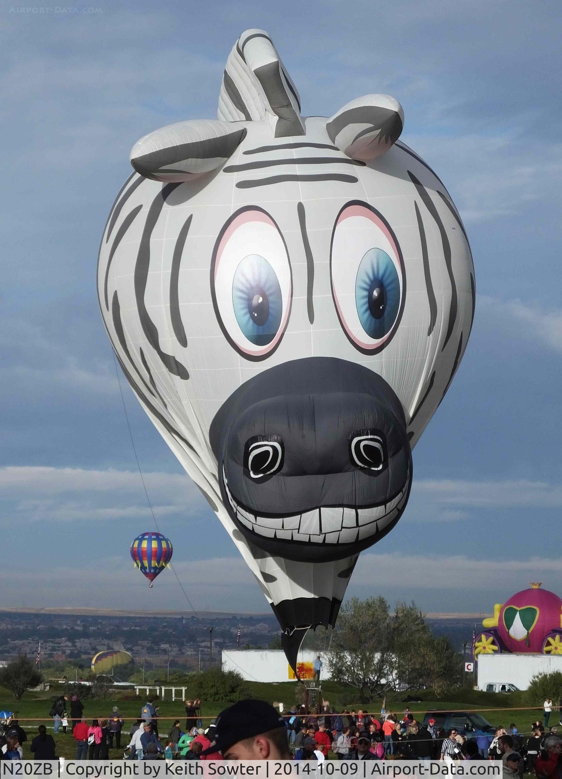 N20ZB, Thom W Wright MISTER Z C/N 001, Albuquerque International Balloon Fiesta