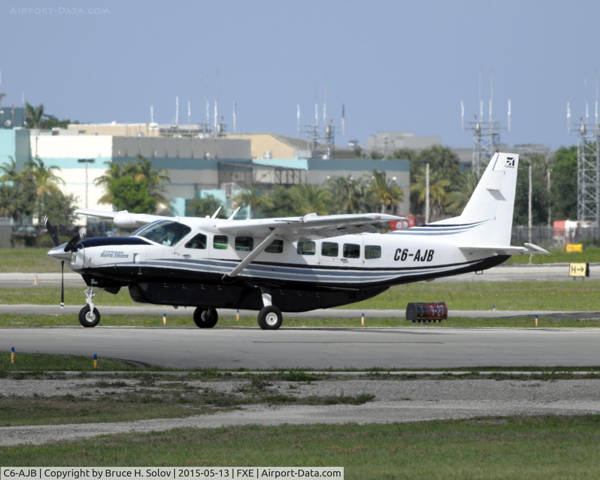 C6-AJB, 2003 Cessna 208B  Grand Caravan C/N 2008B1009, awaiting departure