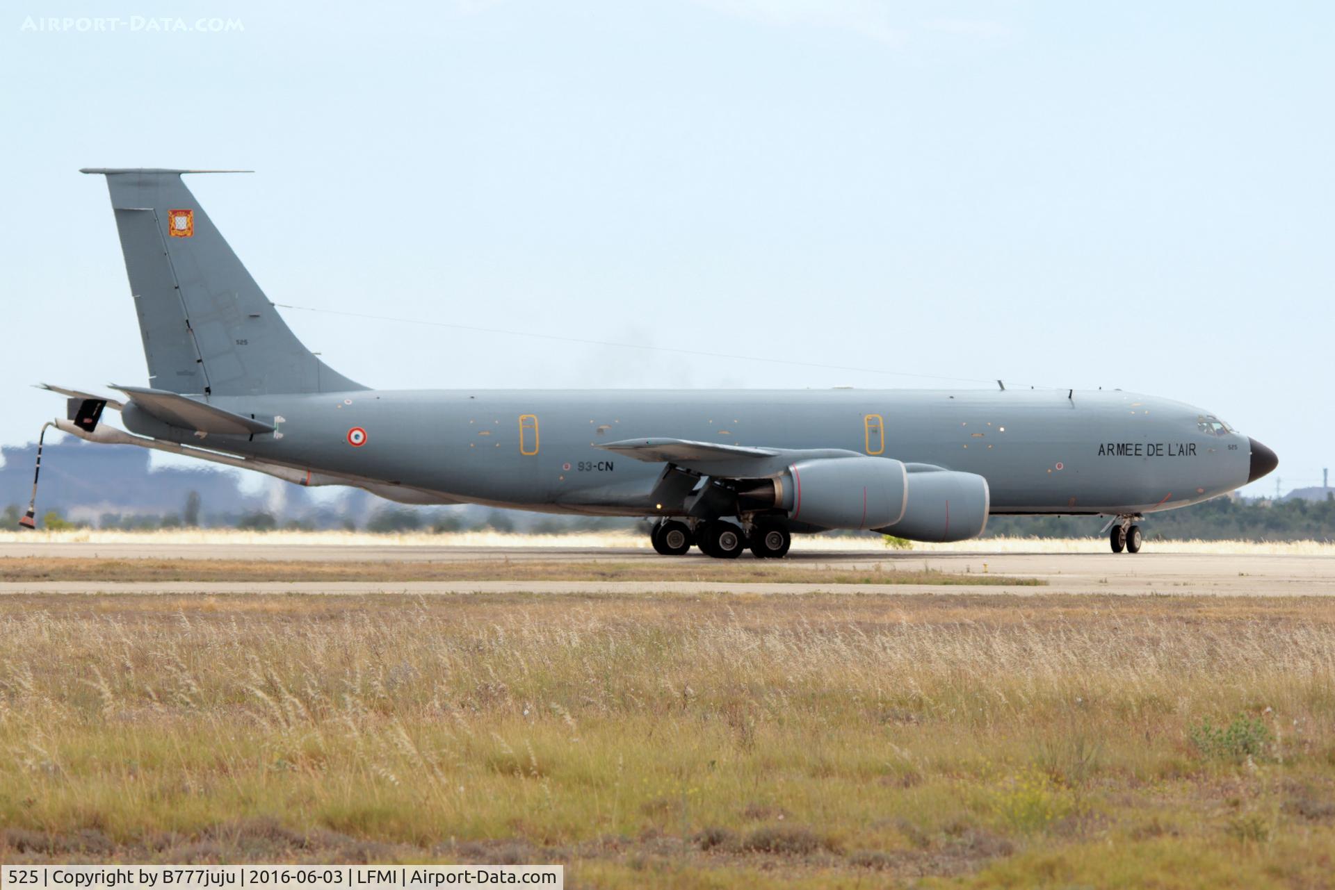 525, 1963 Boeing KC-135R Stratotanker C/N 18508, at Istres