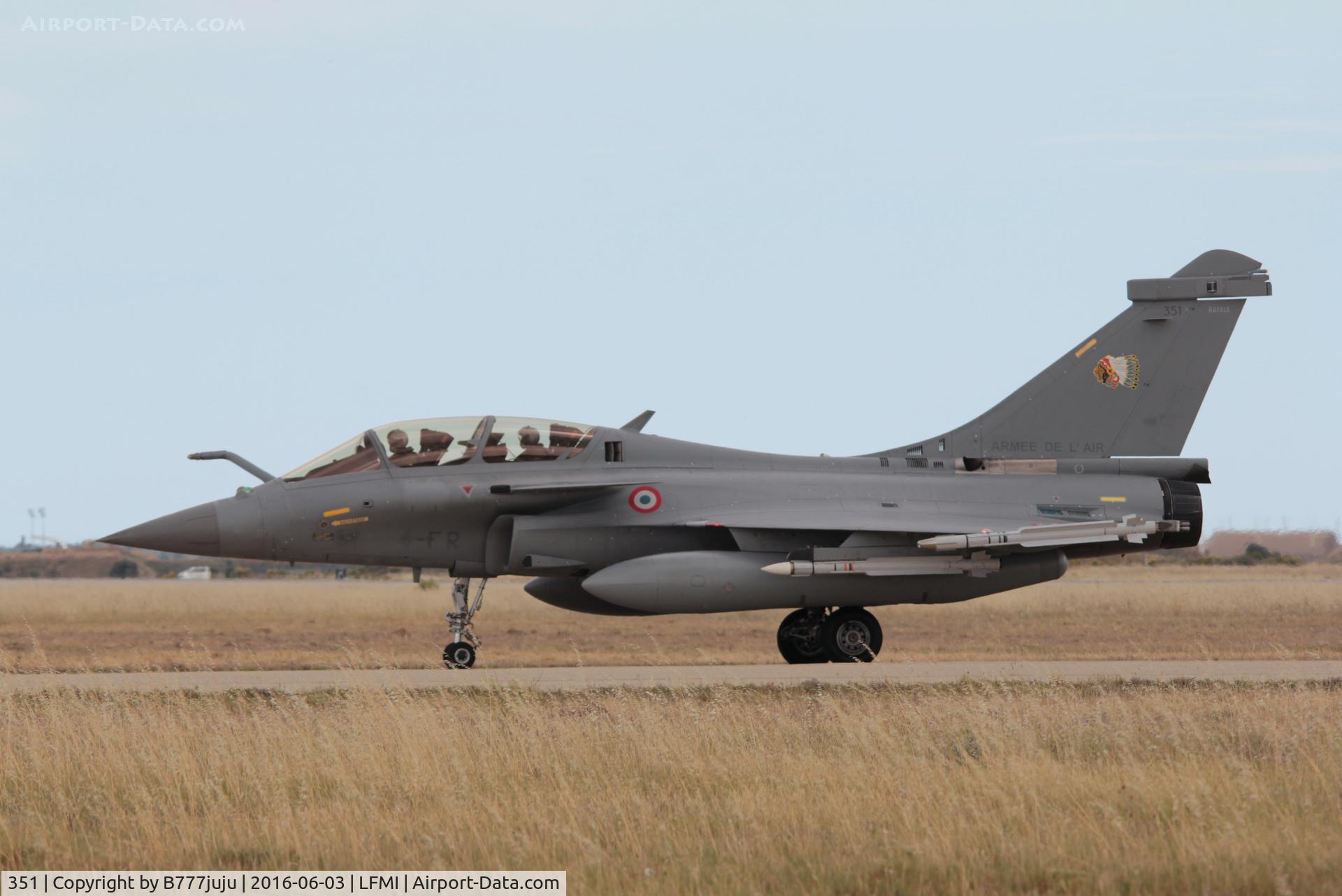351, 2014 Dassault Rafale B C/N 351, at Istres