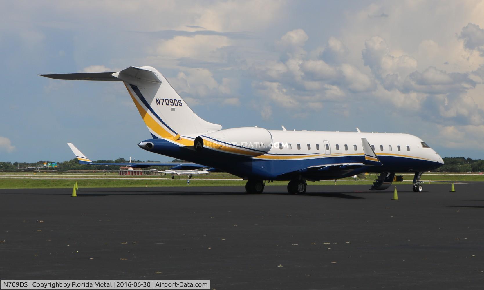 N709DS, 2008 Bombardier BD-700-1A10 Global Express XRS C/N 9278, Global Express