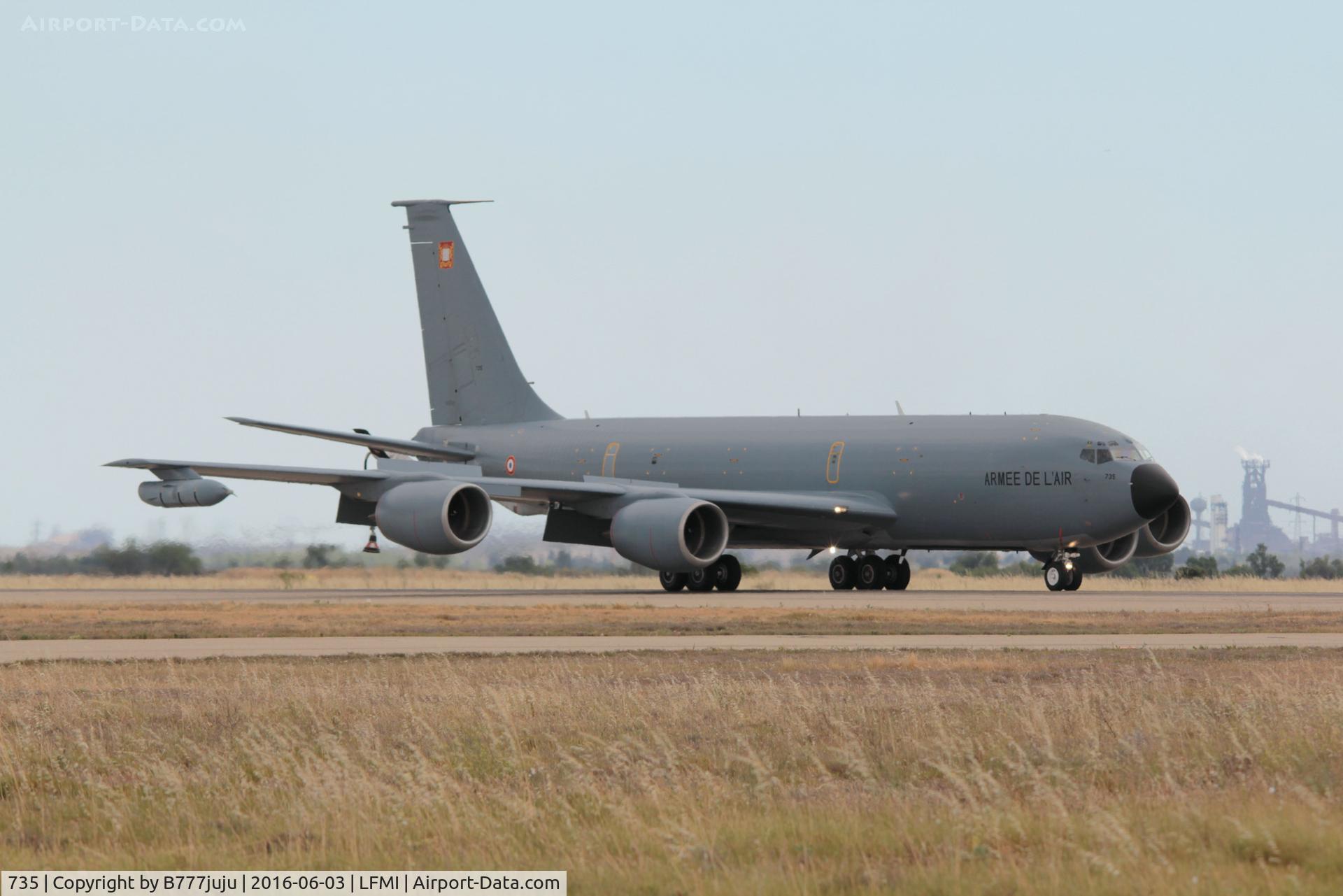 735, 1964 Boeing C-135FR Stratotanker C/N 18695, at Istres