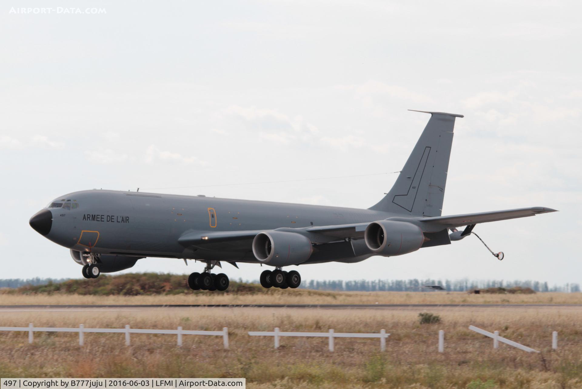 497, 1962 Boeing KC-135R Stratotanker C/N 18480, at Istres