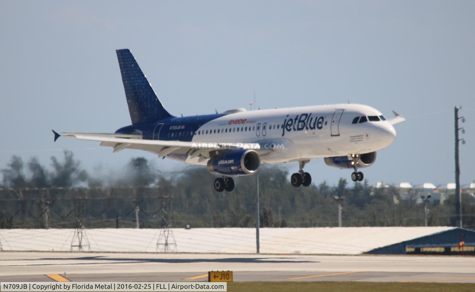 N709JB, 2008 Airbus A320-232 C/N 3488, Jet Blue Exede