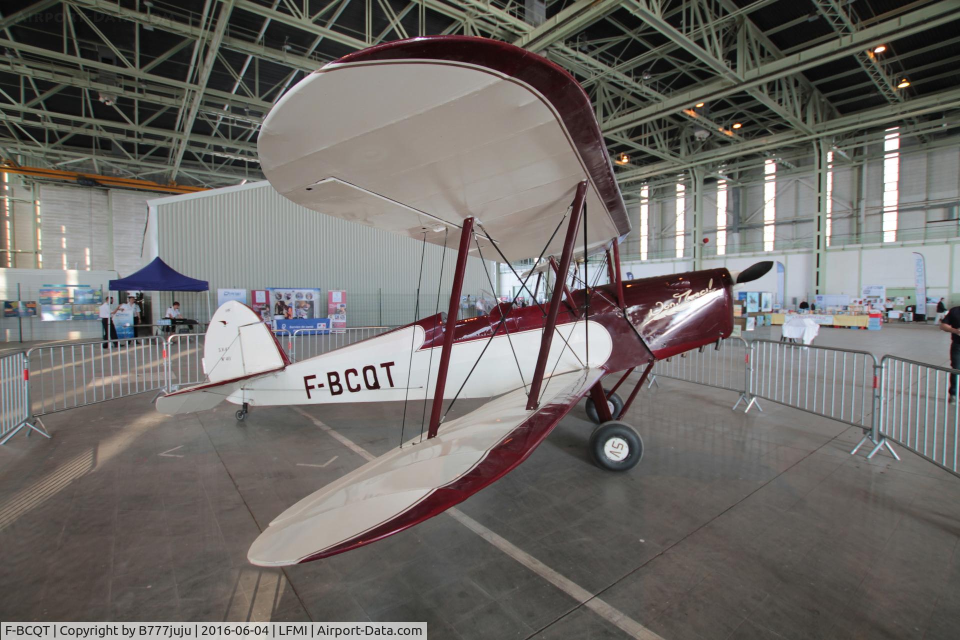 F-BCQT, Stampe-Vertongen SV-4C C/N 411, at Istre
