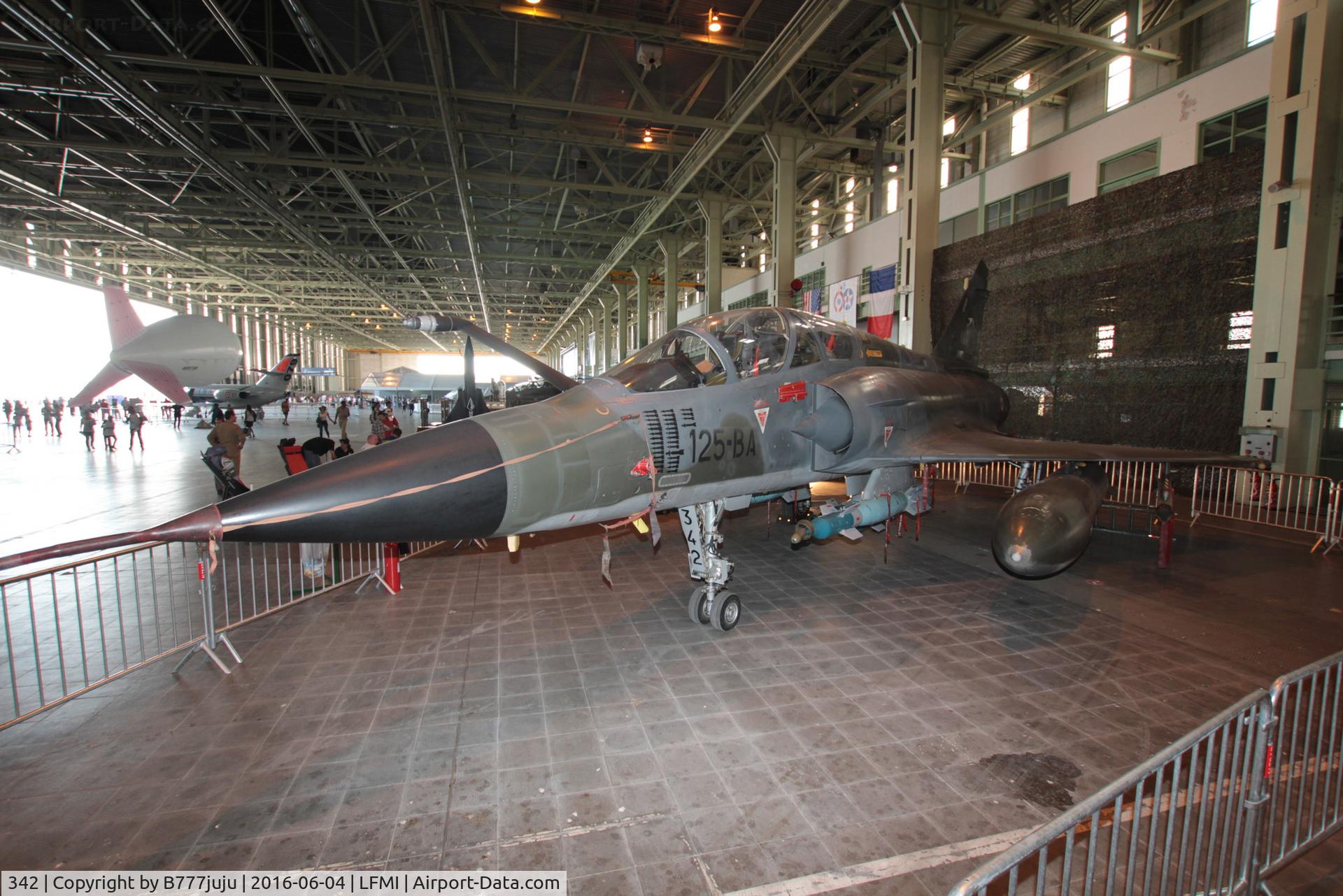 342, Dassault Mirage 2000N C/N 284, at Istres