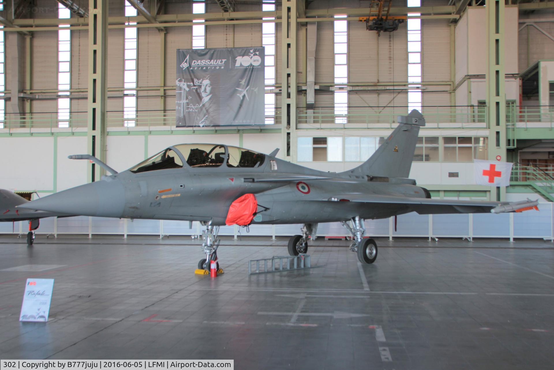302, 2004 Dassault Rafale B C/N 302, at Istres