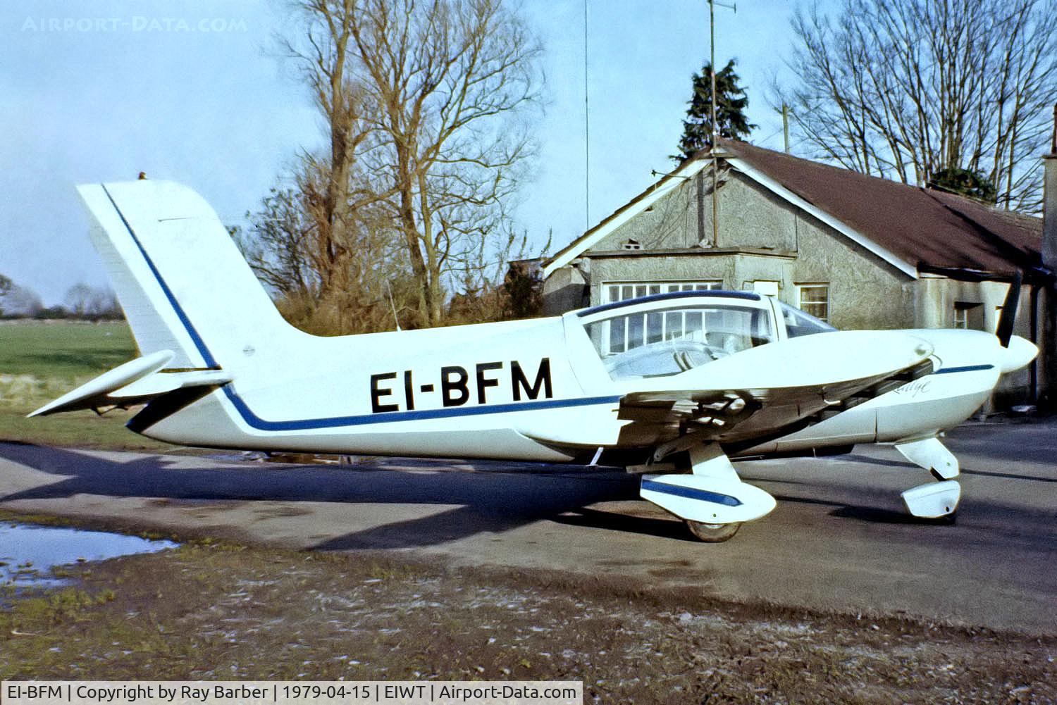 EI-BFM, Socata MS-893E Rallye 180GT C/N 12958, Socata MS.893E Rallye 180GT Gaillard [12958] Weston~EI 15/04/1979. From a slide.