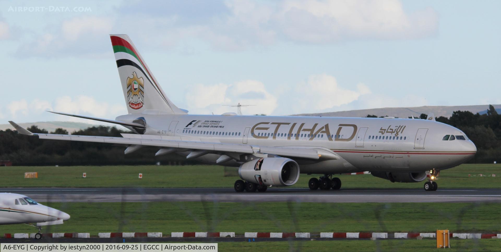 A6-EYG, 2006 Airbus A330-243 C/N 724, Etihad A330
RW23R
Taxi Alpha