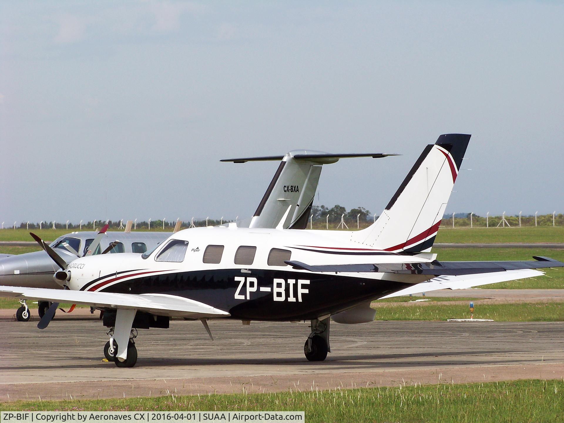 ZP-BIF, 2014 Piper PA-46-500TP Malibu Meridian C/N 4697552, Visita en Aeropuerto Int. Ángel S. Adami.