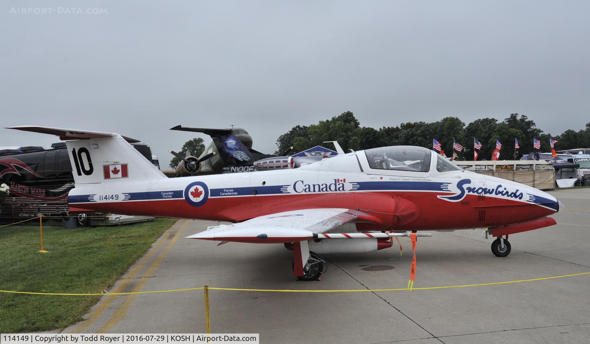 114149, Canadair CT-114 Tutor C/N 1149, Airventure 2016