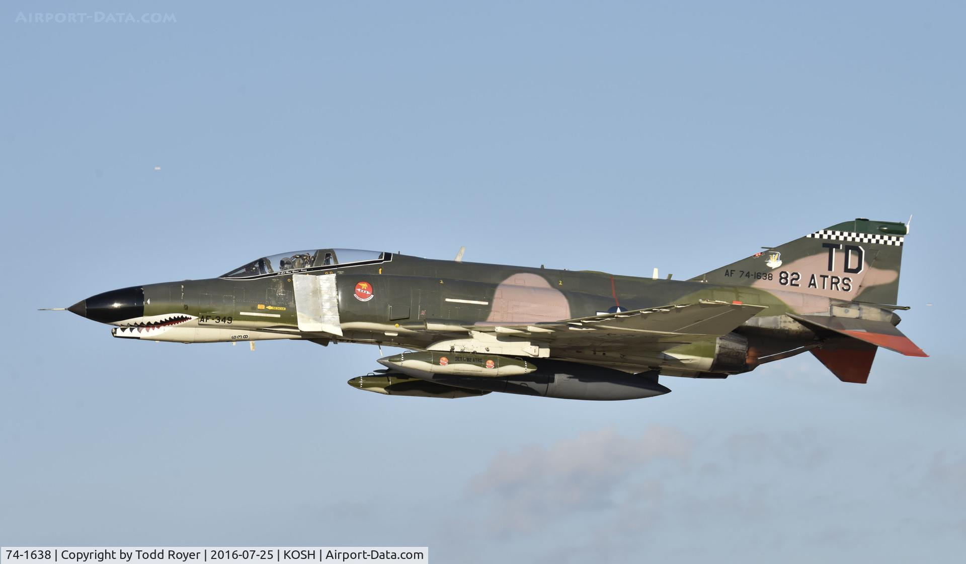 74-1638, 1974 McDonnell Douglas QF-4E Phantom II C/N 4874, Airventure 2016