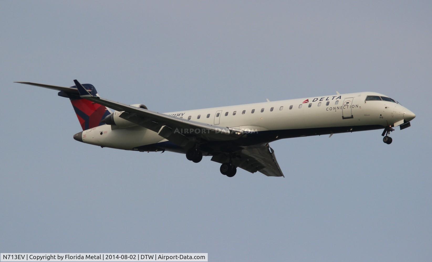 N713EV, 2003 Bombardier CRJ-701 (CL-600-2C10) Regional Jet C/N 10081, Delta Connection