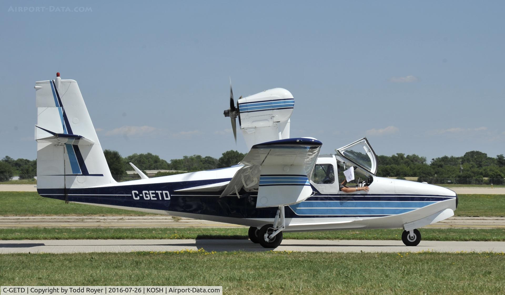 C-GETD, 1975 Lake LA-4-200 Buccaneer C/N 701, Airventure 2016