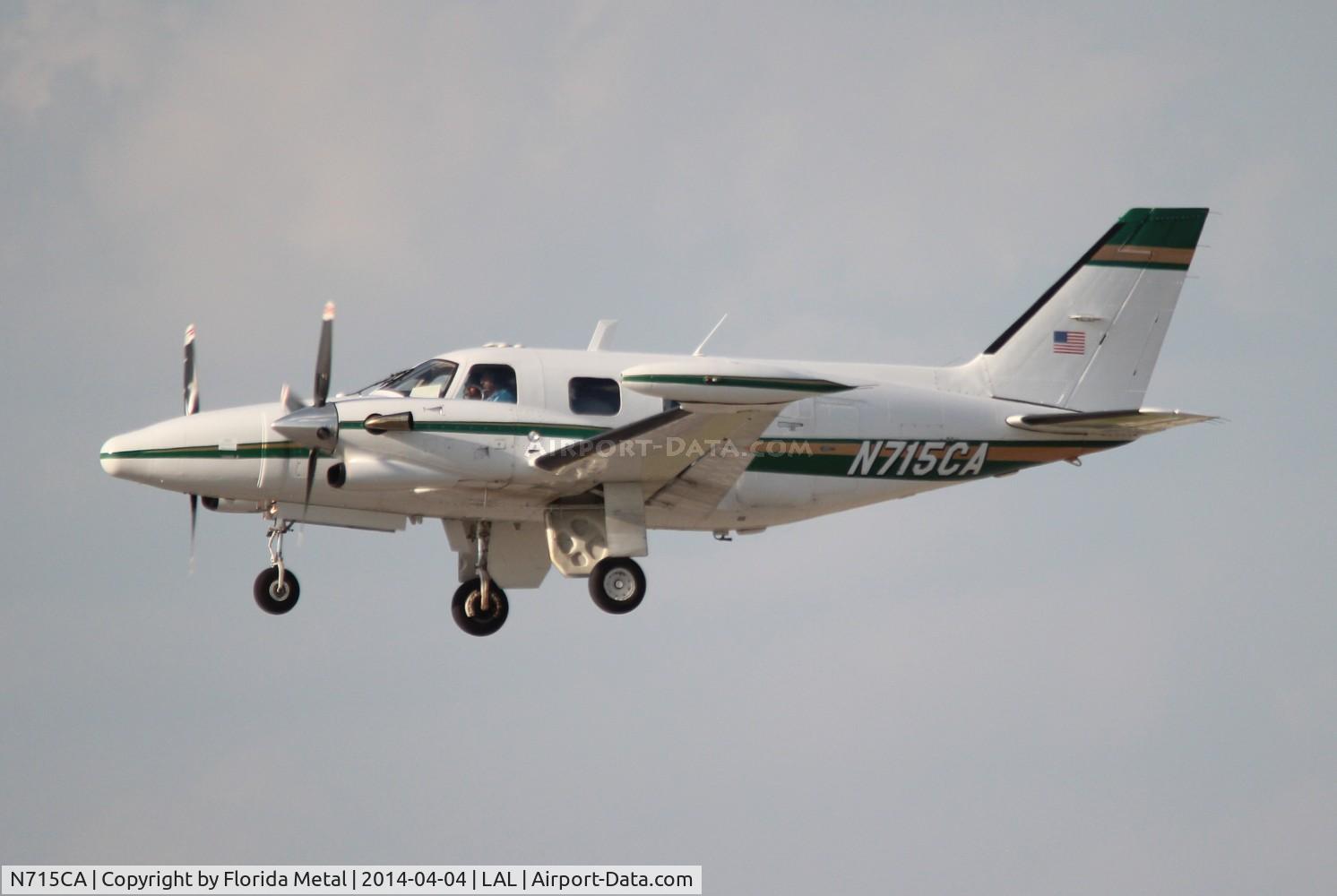 N715CA, Piper PA-31T C/N 31T-8120063, PA-31T
