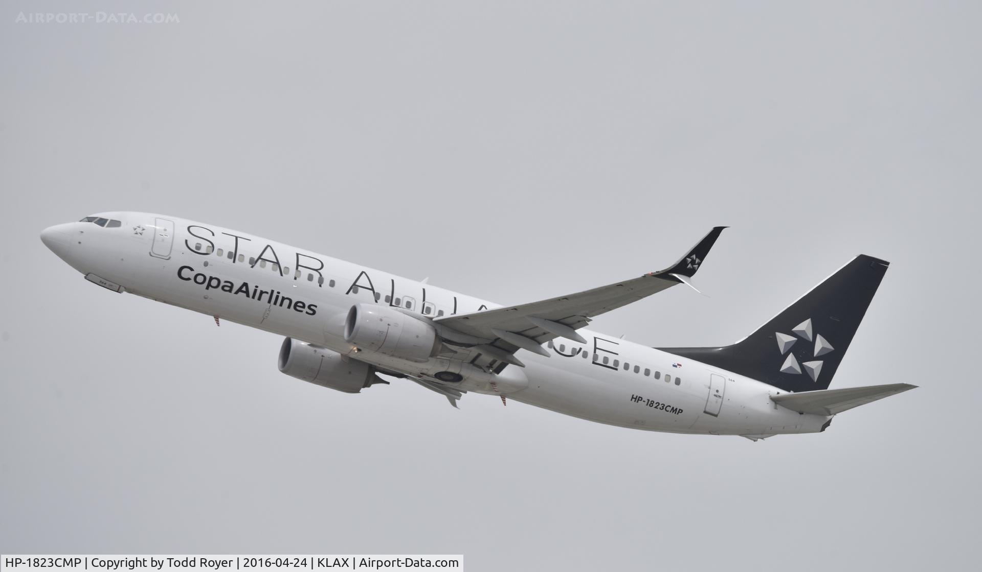 HP-1823CMP, 2012 Boeing 737-86N C/N 39398, Departing LAX
