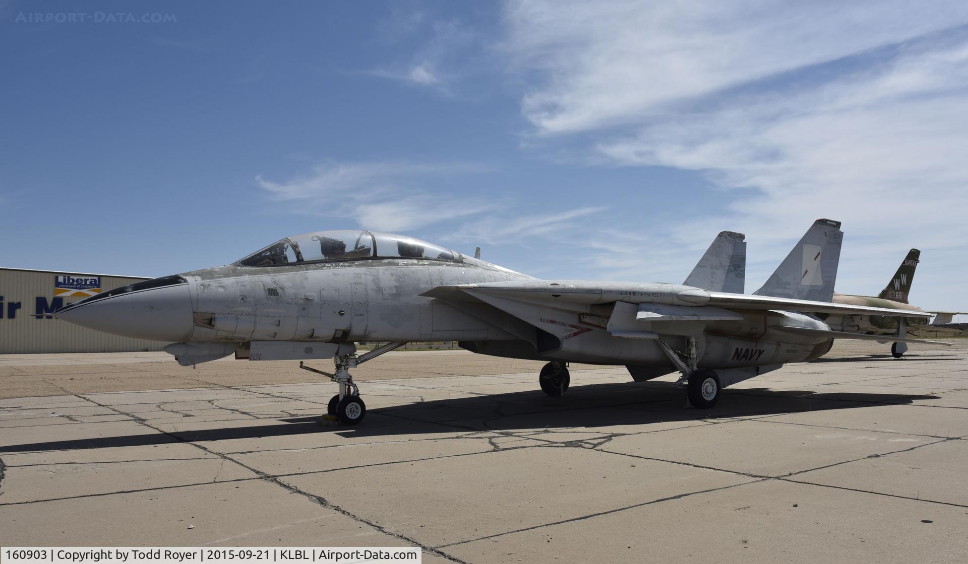 160903, Grumman F-14A Tomcat C/N 332, On display at the Mid America Air Museum