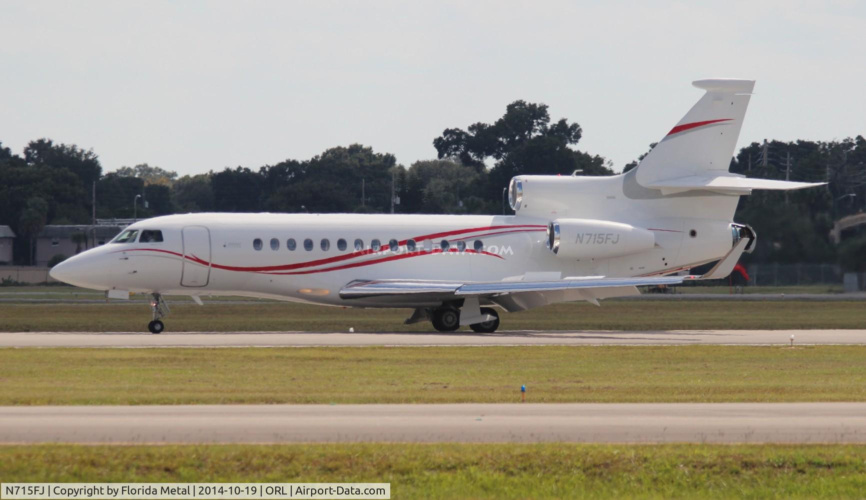N715FJ, 2013 Dassault Falcon 7X C/N 215, Falcon 7X