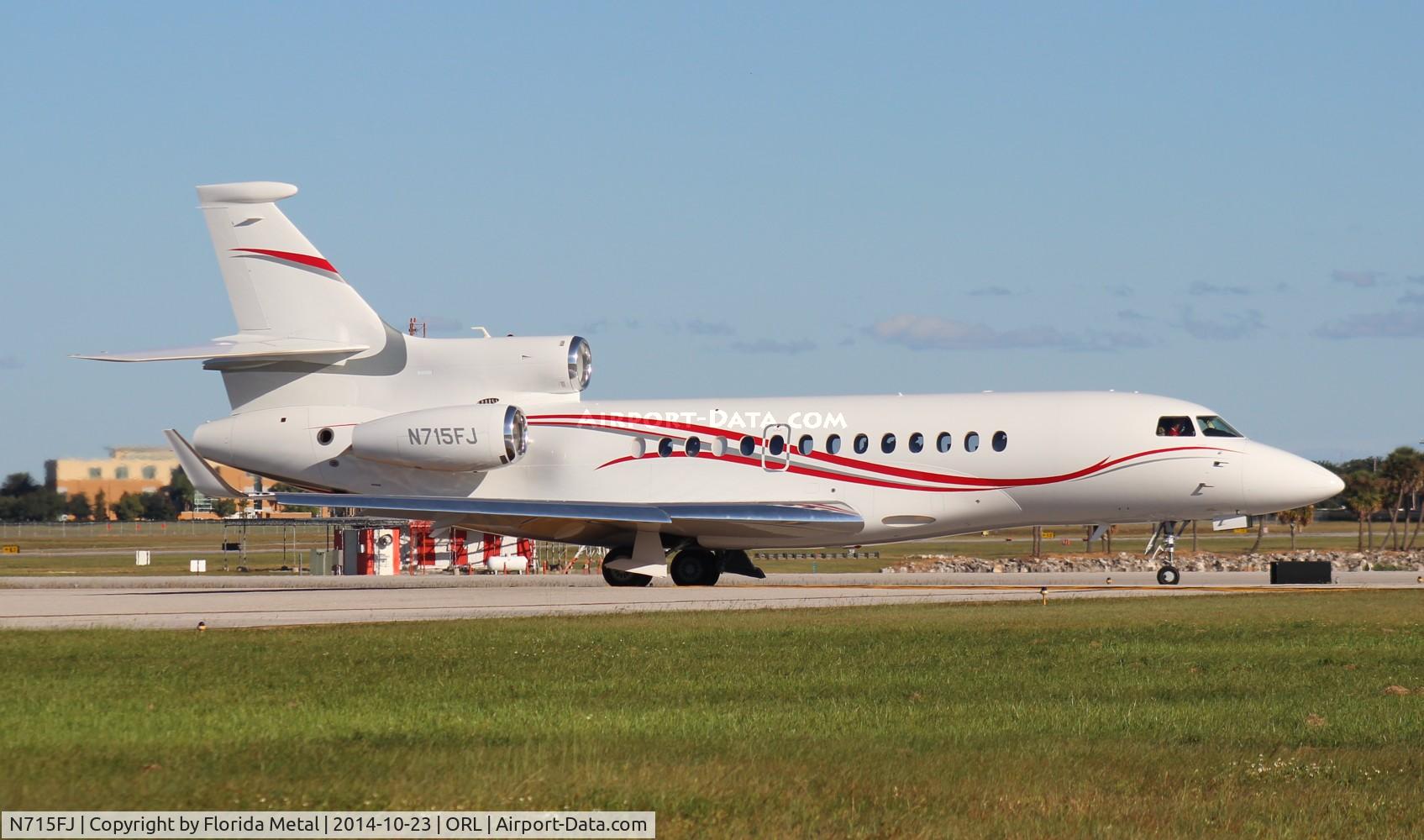 N715FJ, 2013 Dassault Falcon 7X C/N 215, Falcon 7X