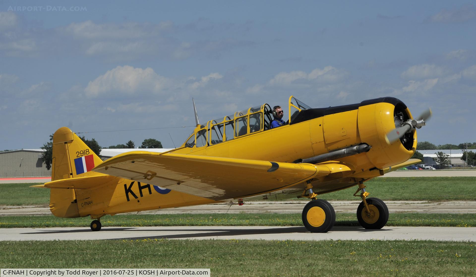 C-FNAH, 1941 Noorduyn AT-16 Harvard II C/N 66-2651, Airventure 2016