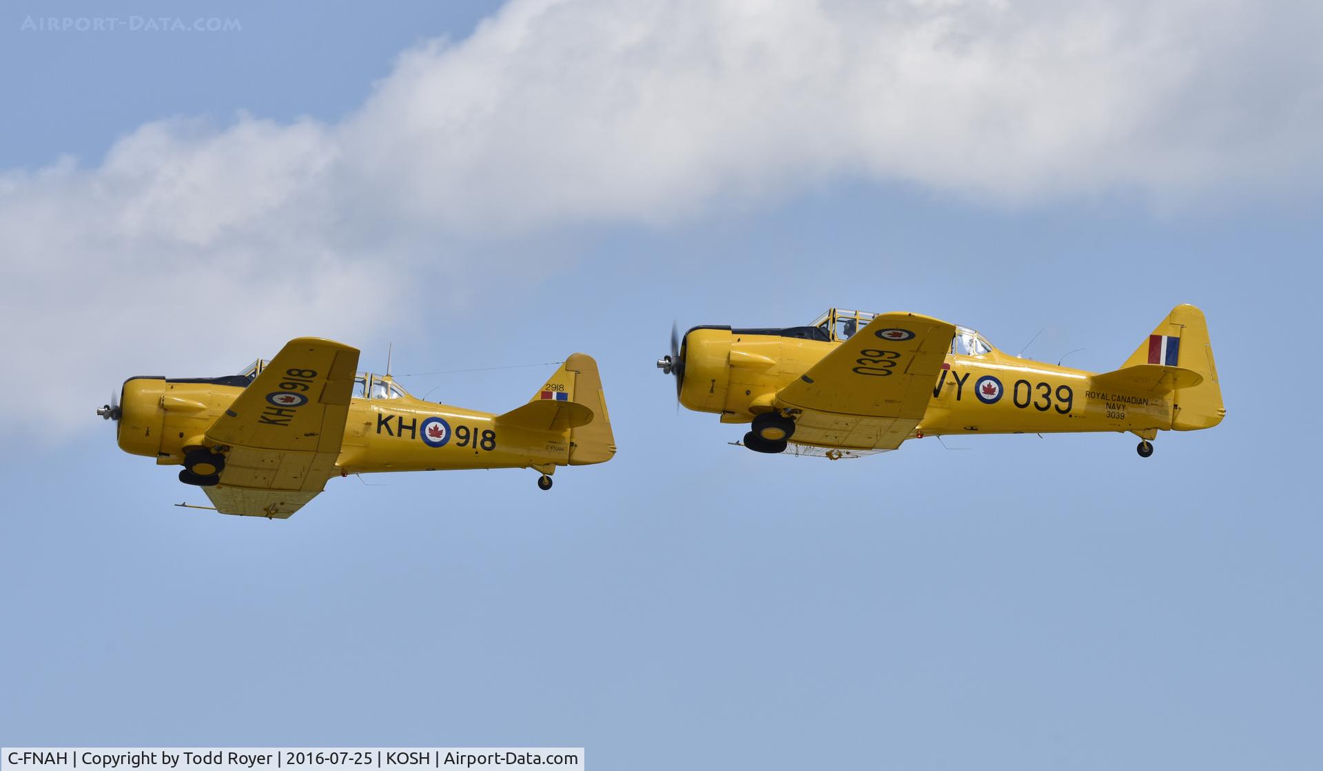 C-FNAH, 1941 Noorduyn AT-16 Harvard II C/N 66-2651, Airventure 2016